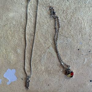 Two silver anklets barely worn with no damages for a total of $5